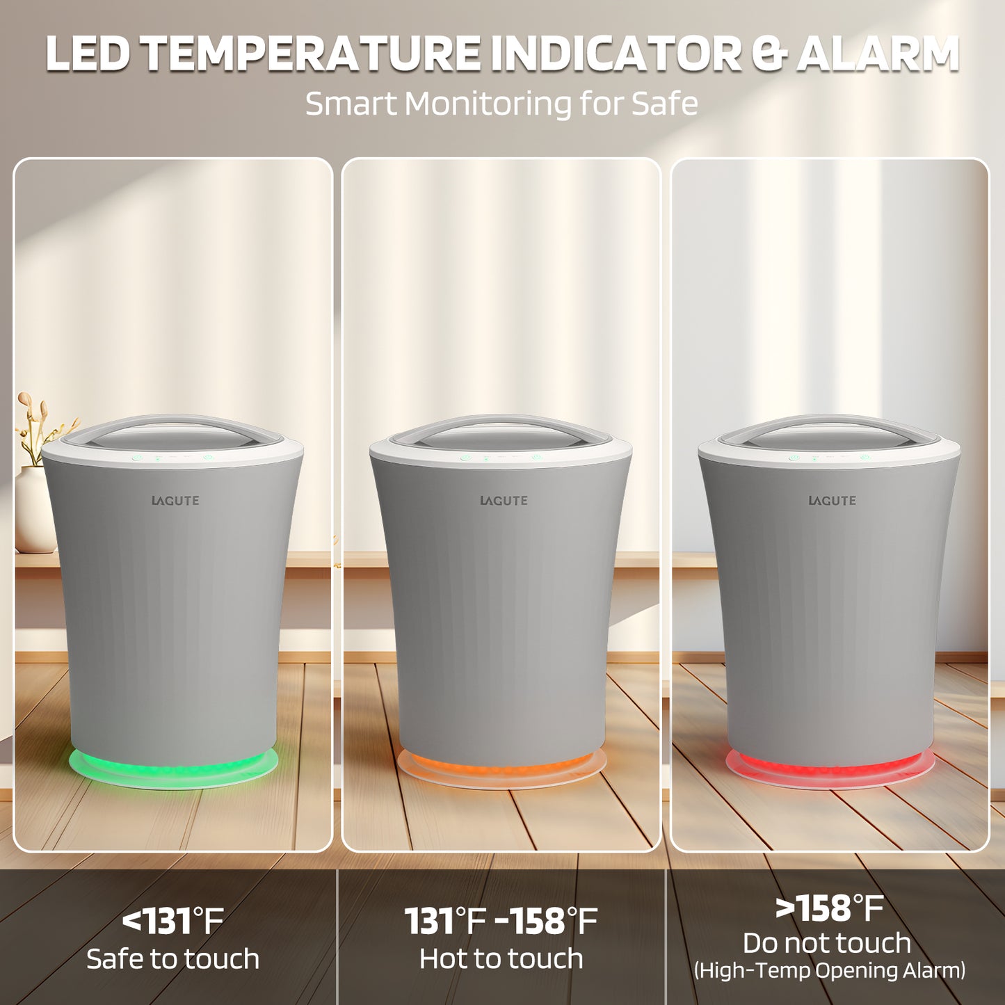 Lagute iSnug Towel Warmer, 5.3 Gal Heating Bucket for Bathrobe, Blanket