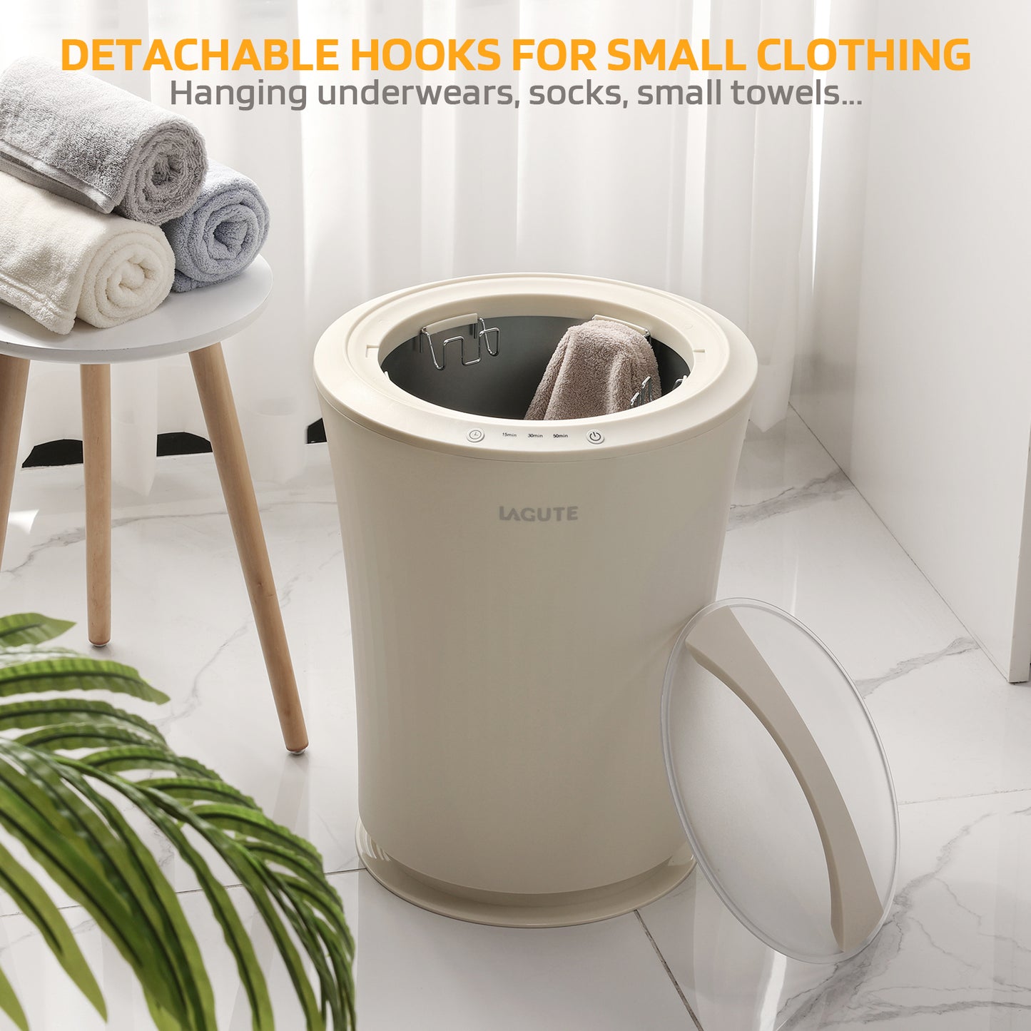 iSnug Towel Warmer, 5.3 Gal Heating Bucket for Bathrobe, Blanket