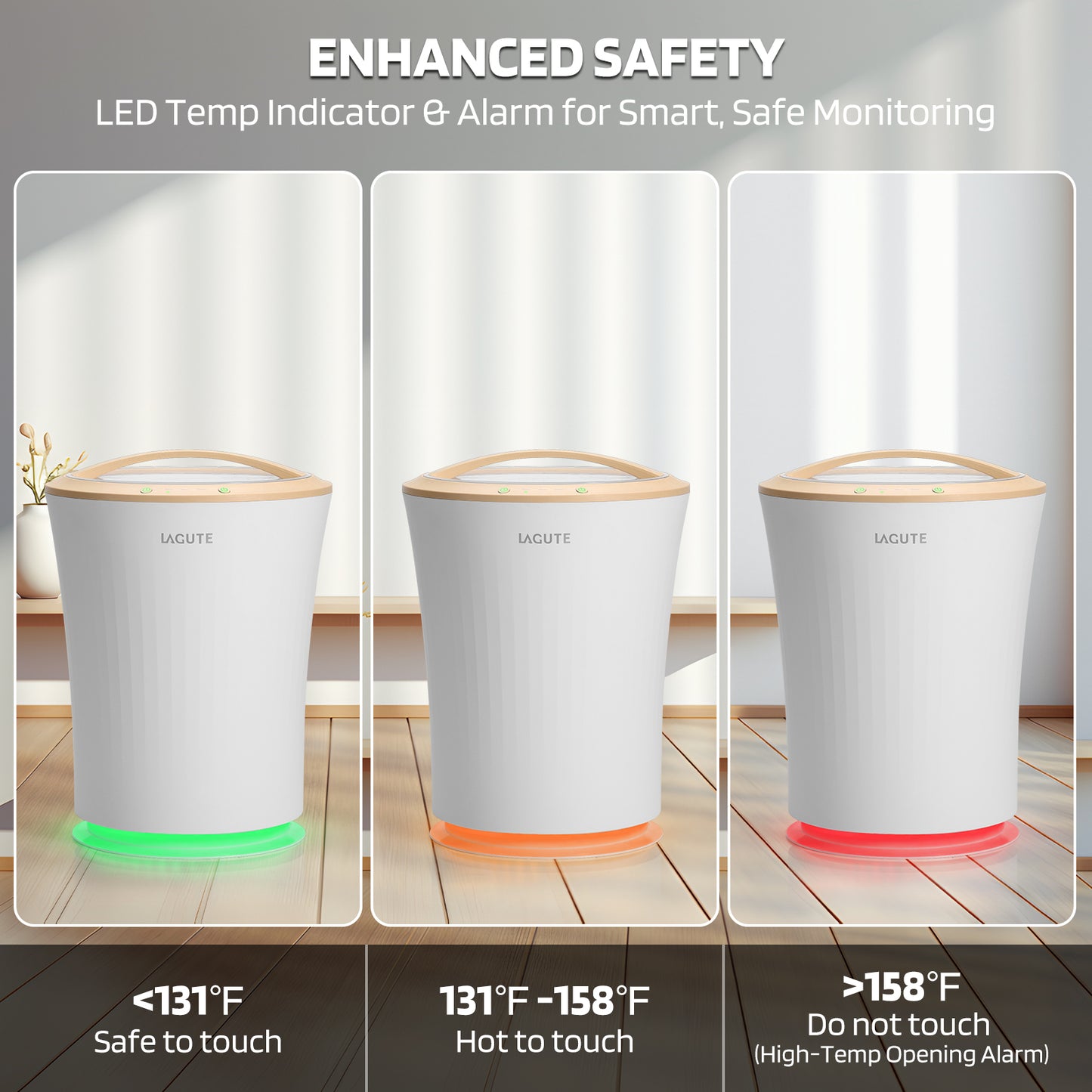 Lagute Bathroom Towel Warmers with WiFi Control