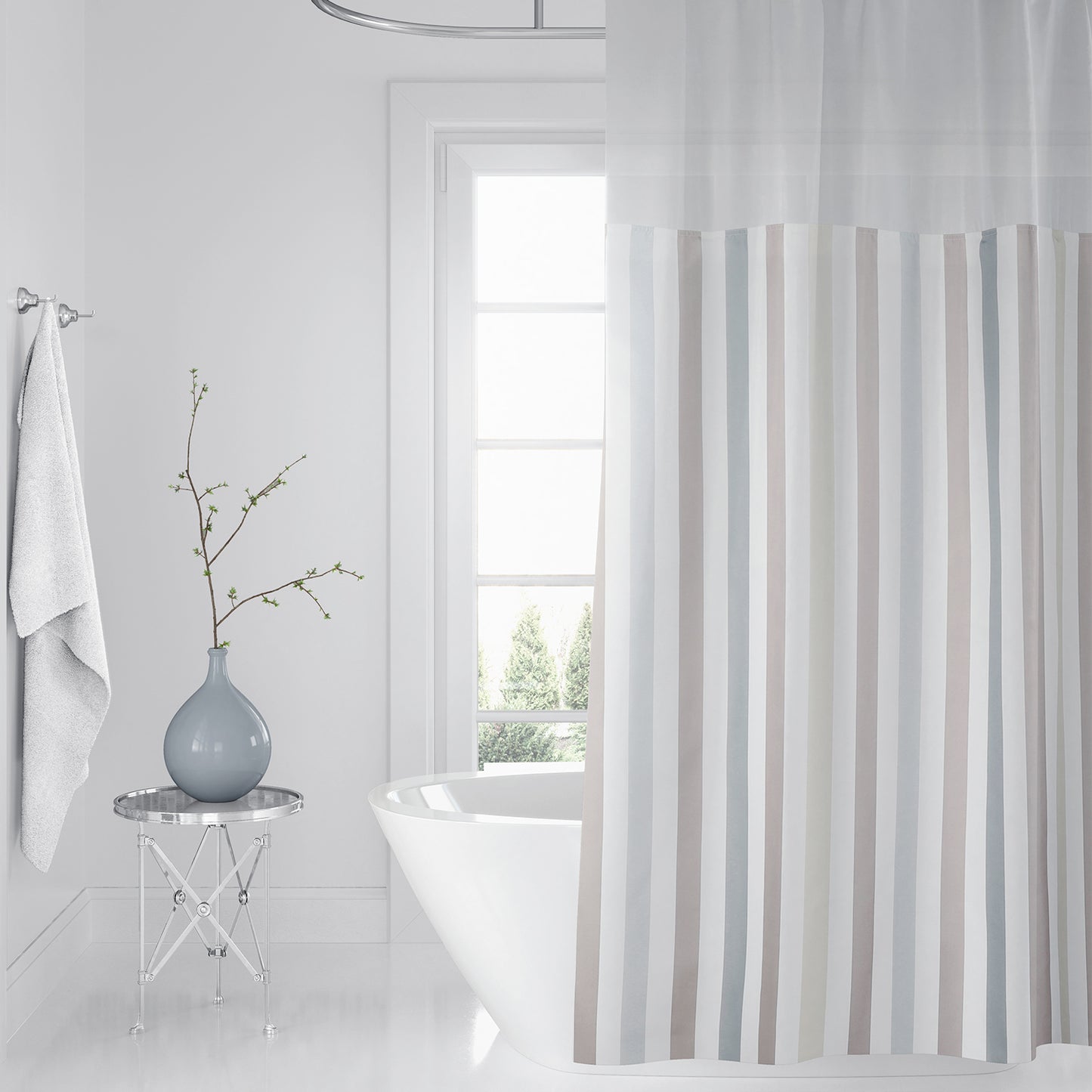 Lagute-Hookless-Shower-Curtain-Nordic-Stripes-color-7